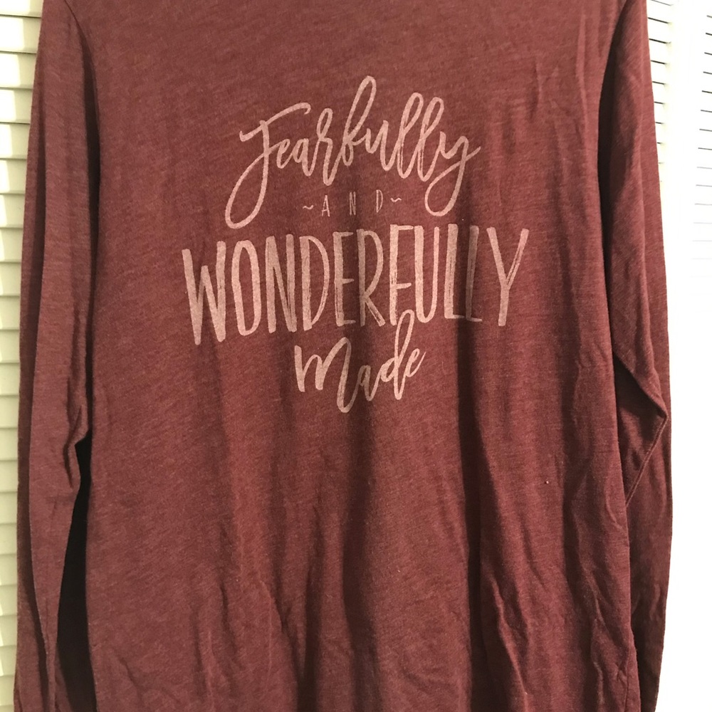 Fearfully and wonderfully made long sleeve